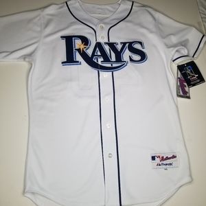 Wade Davis Tampa Bay Rays Autographed Majestic XL